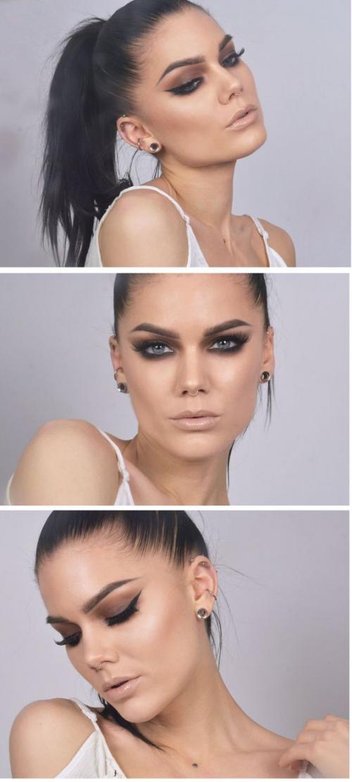 Смоки айс. Как самой сделать идеальный коричневый смоки айс