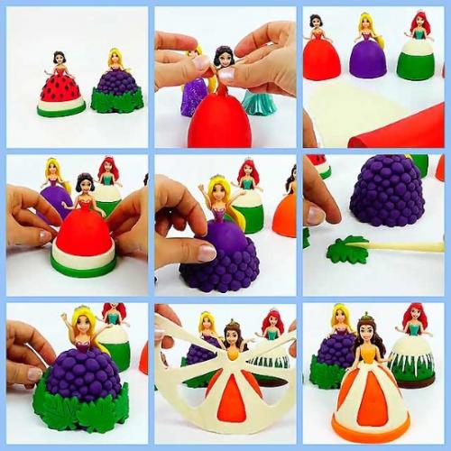 Как сделать лёгкий пластилин. Одежда для кукол из легкого пластилина. Мастер-класс