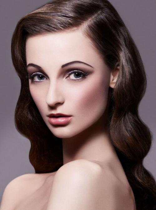 Макияж в стил.  Ретро макияж: какой вам поджойдет? 07
