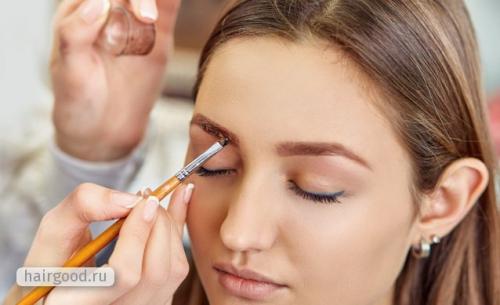 Как красить профессионально брови. Как красить брови краской в домашних условиях 02