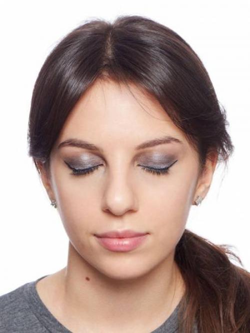 Макияж для карих глаз. Яркий макияж для карих глаз