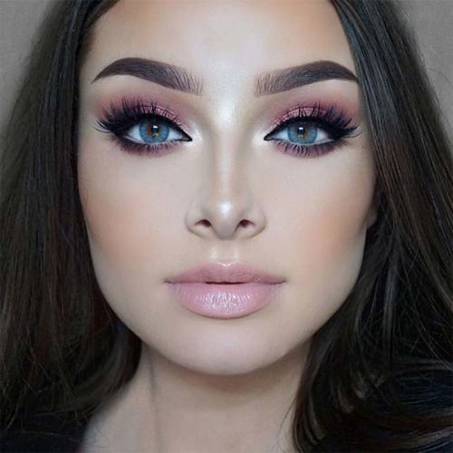 Как сделать макияж тенями. Макияж глаз розовыми тенями: как сделать образ нежным и женственным