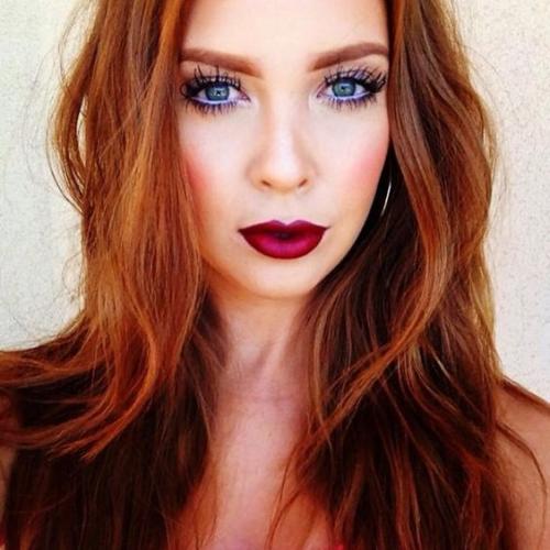 Нюдовая помада для рыжих. Поцелованная солнцем: какой макияж стоит сделать рыжеволосым девушкам (+ВИДЕО)