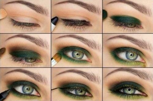 Карие глаза легкий макияж. Как сделать повседневный Smoky eyes для карих глаз пошагово с фото 05 Карие глаза легкий макияж. Как сделать повседневный Smoky eyes для карих глаз пошагово с фото 05