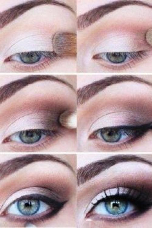 Макияж глаз вечерний. Как правильно сделать вечерний макияж глаз
