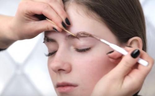 Техники окрашивания бровей. Виды, техники и способы окрашивания бровей