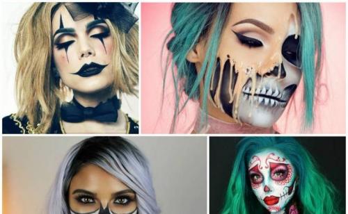 Макияж на Хэллоуин 2019: пошаговая инструкция, фото, видео
