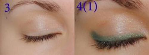 Как накрасить глаза тенями двух цветов. Выбираем цвет теней 07