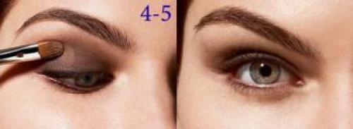 Как накрасить глаза тенями двух цветов. Выбираем цвет теней 06