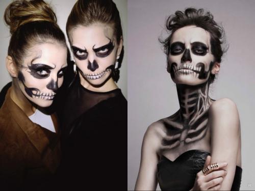 Макияж на Хэллоуин 2019: пошаговая инструкция, фото, видео
