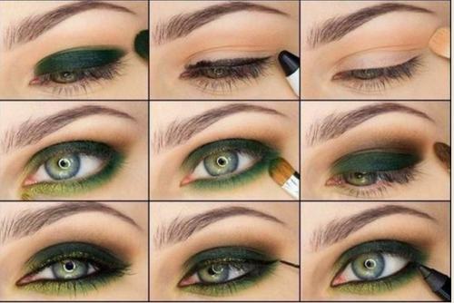Как красить глаза тенями пошагово. Выбор теней по цвету глаз