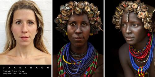 Племя водаабе женщины. Превращения женщины в представительниц разных племен - ФОТО