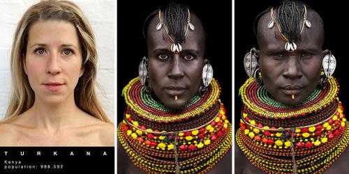 Племя водаабе женщины. Превращения женщины в представительниц разных племен - ФОТО