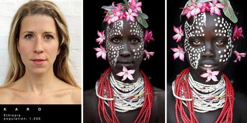 Племя водаабе женщины. Превращения женщины в представительниц разных племен - ФОТО