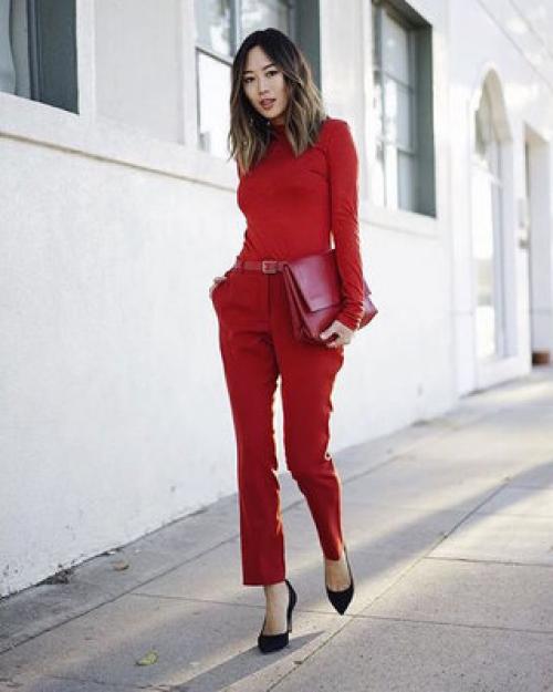 Моноцвет в одежде. Как создать стильные образы с монохромными вещами