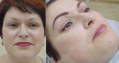 Стрелки перманентный макияж. Татуаж век – стрелки 17