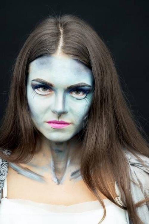 Макияж зомби для детей. Безопасный макияж