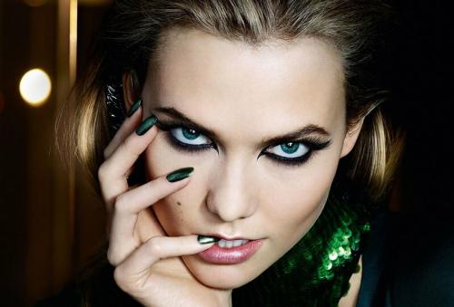 Макияж для зеленых глаз 2019. Cat eye