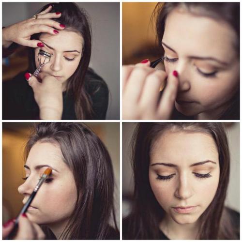 Легкий повседневный макияж для карих глаз. Естественная красота 02 Легкий повседневный макияж для карих глаз. Естественная красота 02