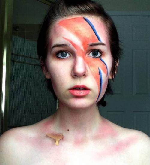 Макияж на Хэллоуин гуашью. 10 идей для легкого и простого макияжа на Хэллоуин