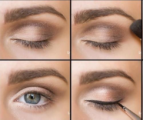 Повседневный макияж для голубых глаз. Идеи мейк-апа на каждый день