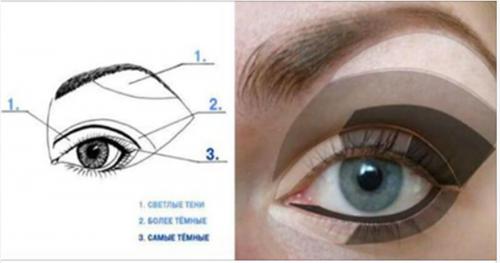 Как правильно наносить тени в картинках. Как правильно наносить тени на веки