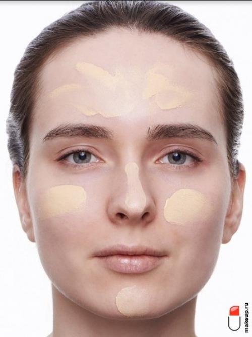 Как правильно красить лицо пошагово. Порядок нанесения макияжа: 6 шагов