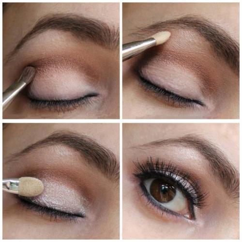 Как правильно наносить тени на веки