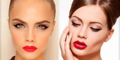 Макияж нежный со стрелками. Техника и виды макияжа со стрелками с фото и видео 17 Макияж нежный со стрелками. Техника и виды макияжа со стрелками с фото и видео 17