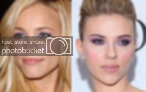 Лиловый цвет теней. Purple Reign