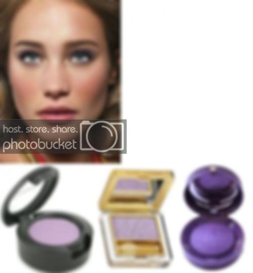 Лиловый цвет теней. Purple Reign