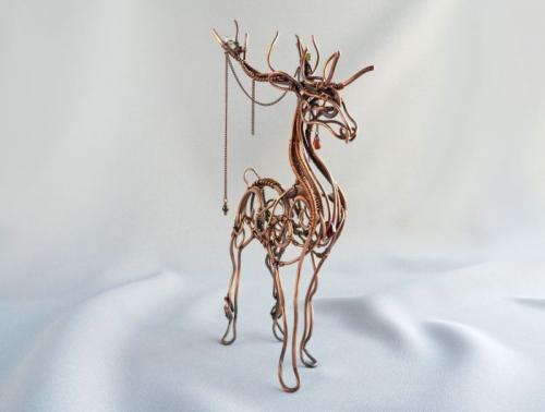 Как сделать оленьи рога своими руками из картона. Как сделать оленя: схемы и оригинальные идеи. Подробные мастер-классы, как сделать оленя из проволоки, фетра, бумаги, в технике квиллинг. 90 фото самодельного новогоднего символа