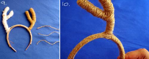 Как сделать оленьи рога своими руками.