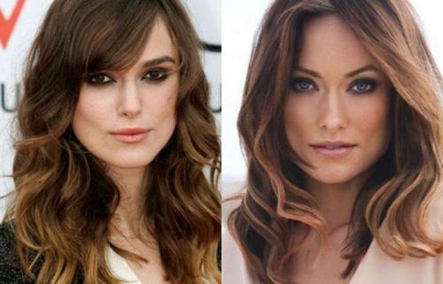 Для широкого лица челка. История челки 02