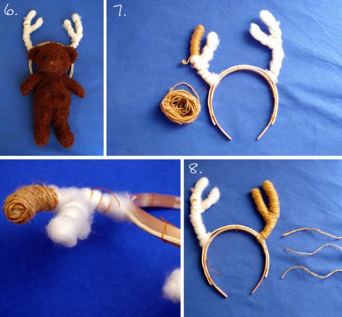 Как сделать оленьи рога своими руками.