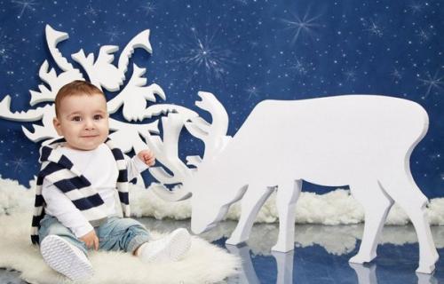 Как сделать оленьи рога из картона. Как сделать новогоднего оленя