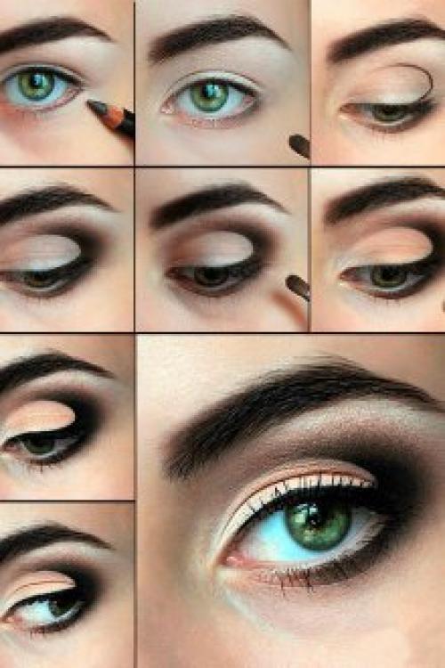 Макияж глаз вечерний. Как правильно сделать вечерний макияж глаз