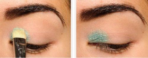 Вечерний макияж для карих глаз и темных волос. Пошаговая инструкция макияжа глаз «Голубое сияние»