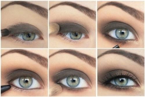 Макияж для светлых волос и голубых глаз. Smoky eyes: пошаговая инструкция