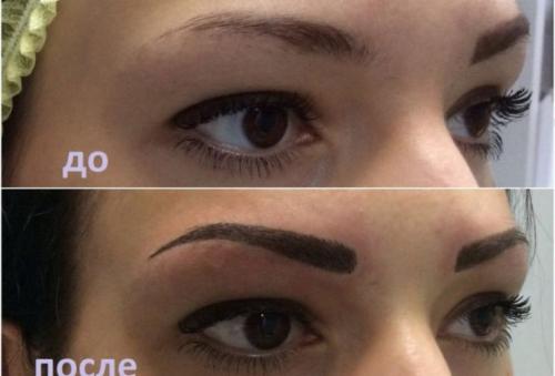 Татуаж бровей до и после. Как правильно ухаживать за стойким макияжем