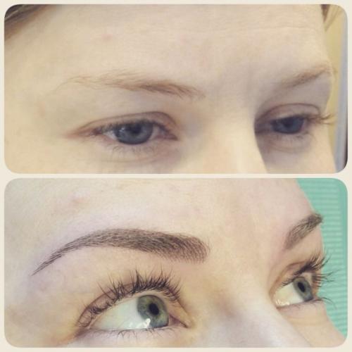 Татуаж бровей до и после. Как правильно ухаживать за стойким макияжем