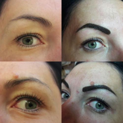 Татуаж бровей до и после. Как правильно ухаживать за стойким макияжем