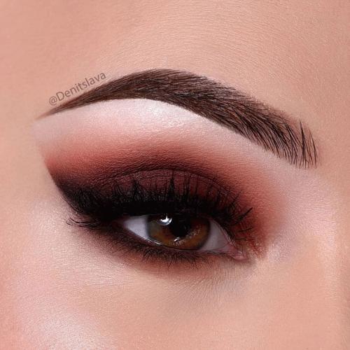 Тени под карие глаза. Какие тени выбрать в зависимости от тона волос? 24