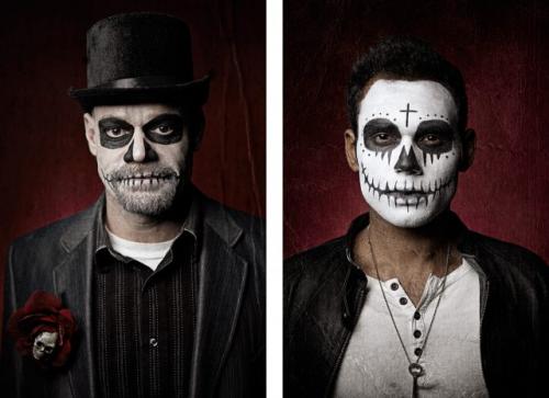 Лицо накрашенное на хэллоуин. Лицо на Хэллоуин: как сделать его страшным и оригинальным одновременно