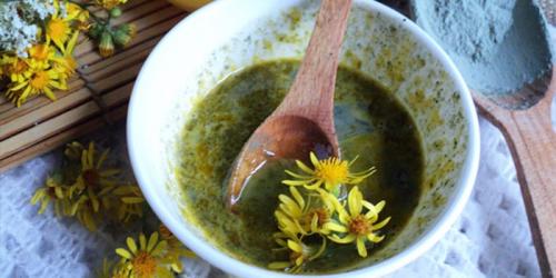 Маска из глины для жирных волос. Маска для волос из голубой глины