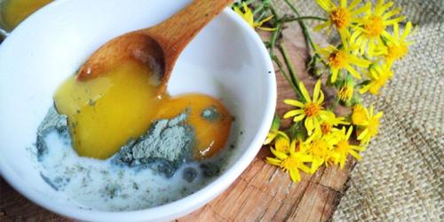 Маска из глины для жирных волос. Маска для волос из голубой глины