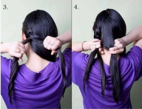 Как делать прически самой себе. Простые прически на средние и длинные волосы за 5 минут