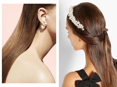 С чем носить жемчужные серьги. Современный жемчуг