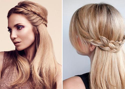 Прическа на короткие волосы на Новый год. Красивые прически для новогоднего торжества