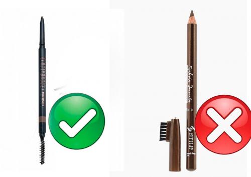 Чем лучше рисовать брови. Как накрасить естественно брови карандашом ? Поэтапный урок на моих бровях